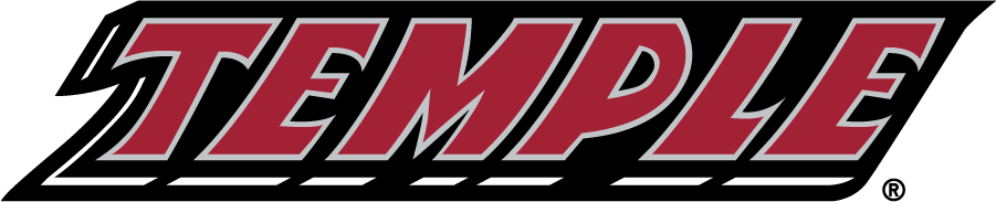 Temple Owls 1996-2014 Wordmark Logo v3 iron on transfers for clothing